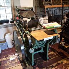Chandler and Price Platen Press