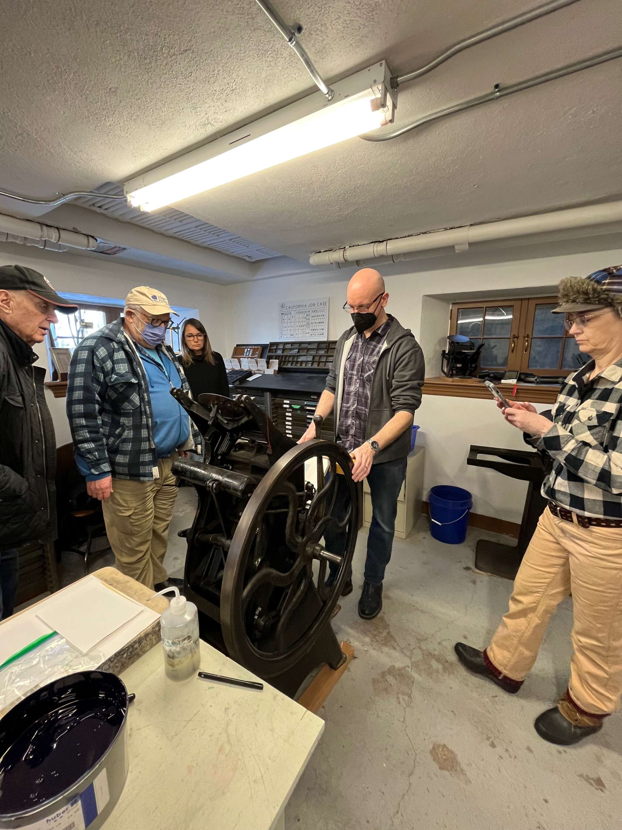 First "Museum Print Party"