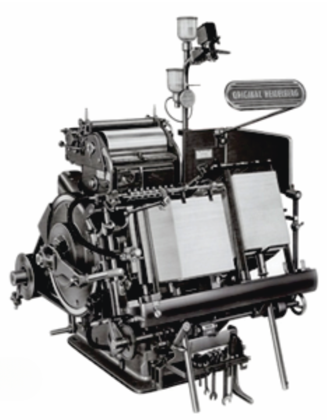 Original Heidelberg Platen Press (Windmill)